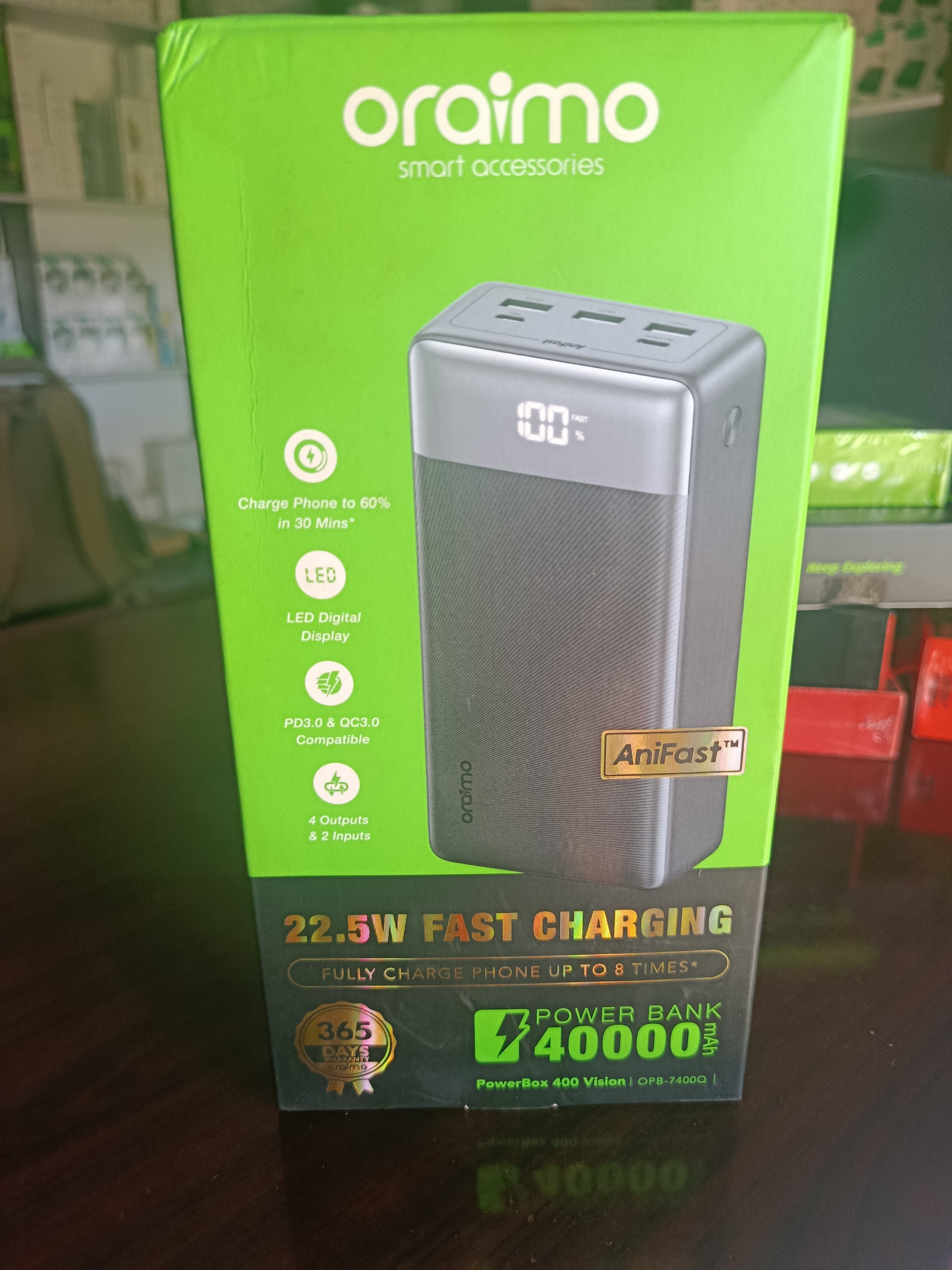 Oraimo 40000Mah power bank