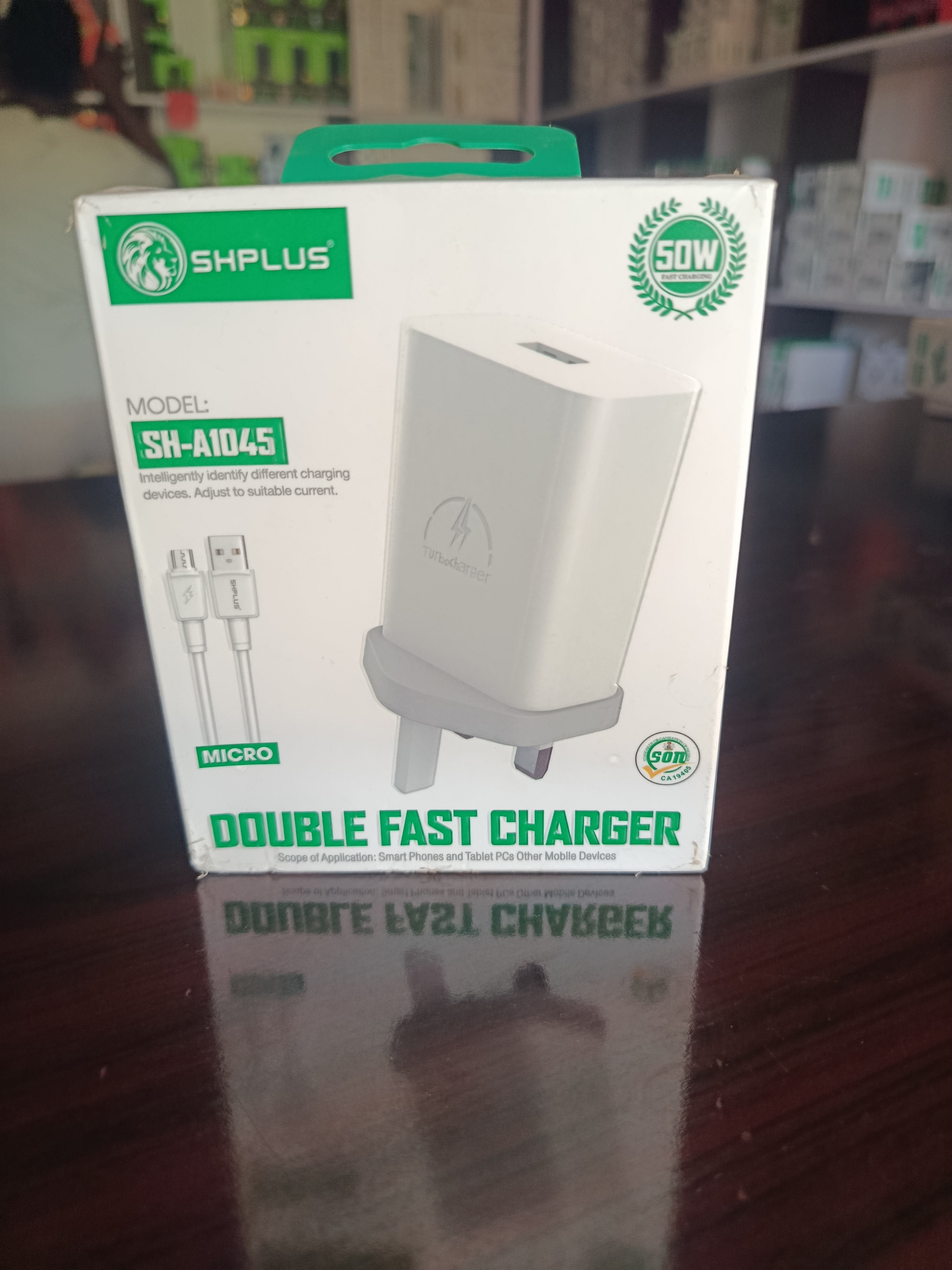 shplus A1045 50w charger USB micro